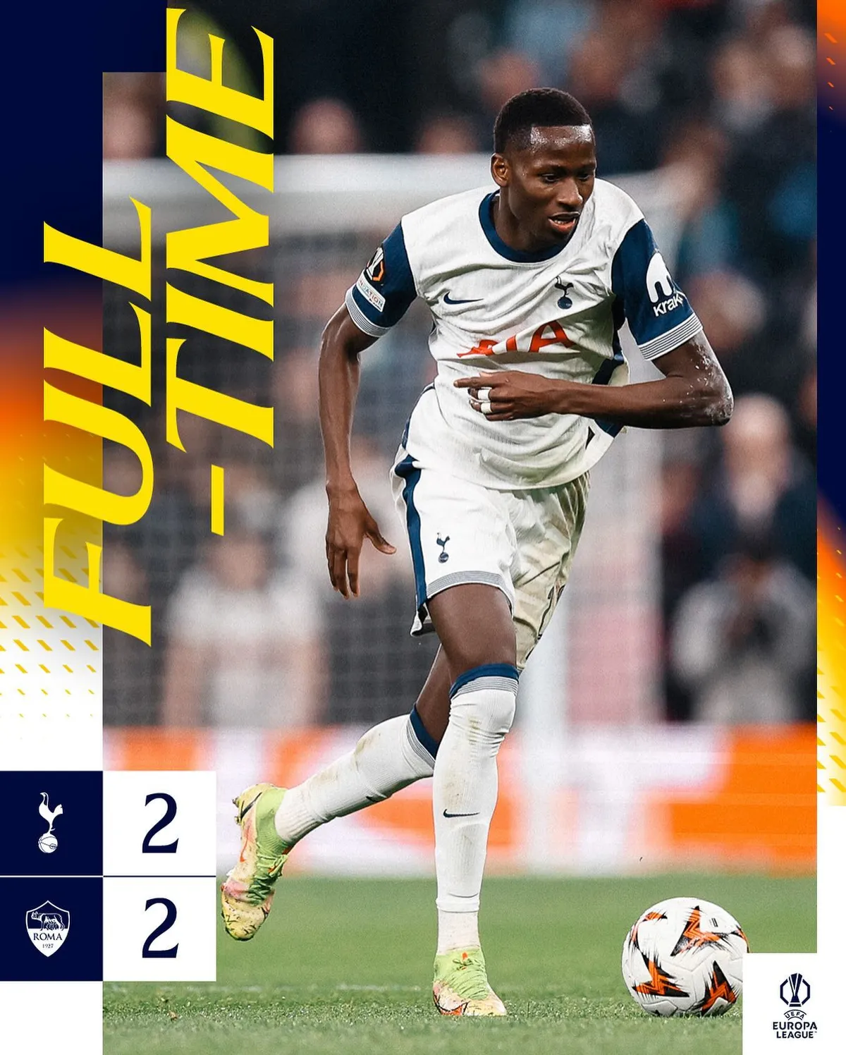 Tottenham đ&aacute;nh rơi chiến thắng ở ph&uacute;t b&ugrave; giờ Europa League - Ảnh 1.