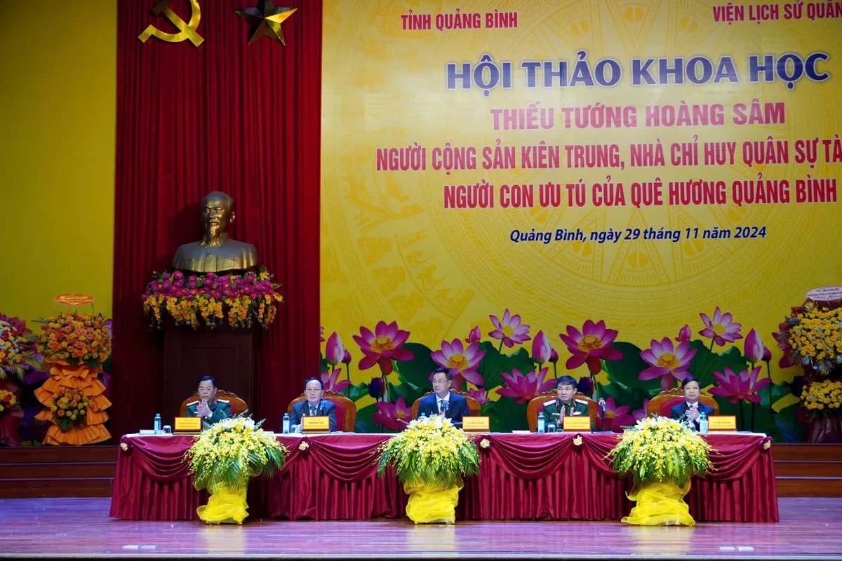 Thiếu tướng Ho&agrave;ng S&acirc;m - người con ưu t&uacute; của qu&ecirc; hương Quảng B&igrave;nh - Ảnh 2.