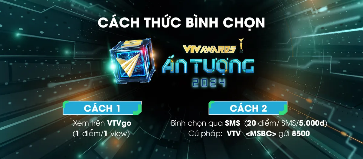 Giải thưởng Ấn tượng VTV - VTV Awards 2024 chính thức bắt đầu vòng bình chọn 1 vào 12h ngày 1/12 - Ảnh 3.