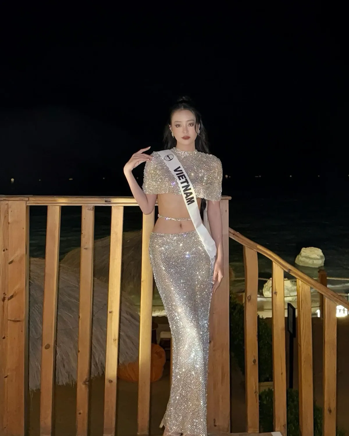 Bùi Khánh Linh thi phỏng vấn kín tại Miss Intercontinental 2024 - Ảnh 1.