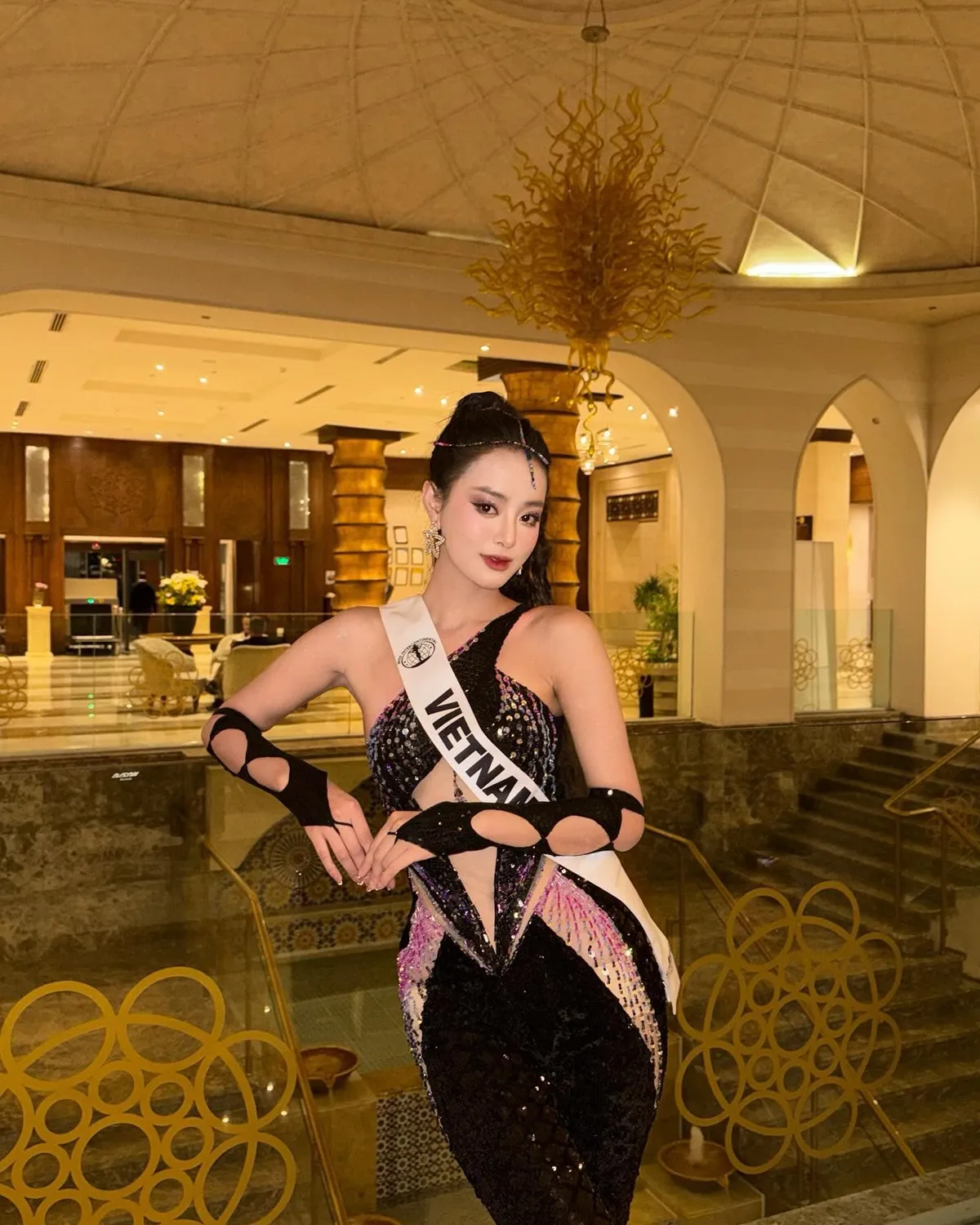 Bùi Khánh Linh thi phỏng vấn kín tại Miss Intercontinental 2024 - Ảnh 2.