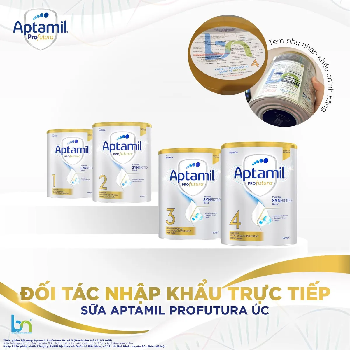 Bắc Nam - Nhà phân phối chính hãng lớn mạnh của Aptamil Profutura - Ảnh 2.