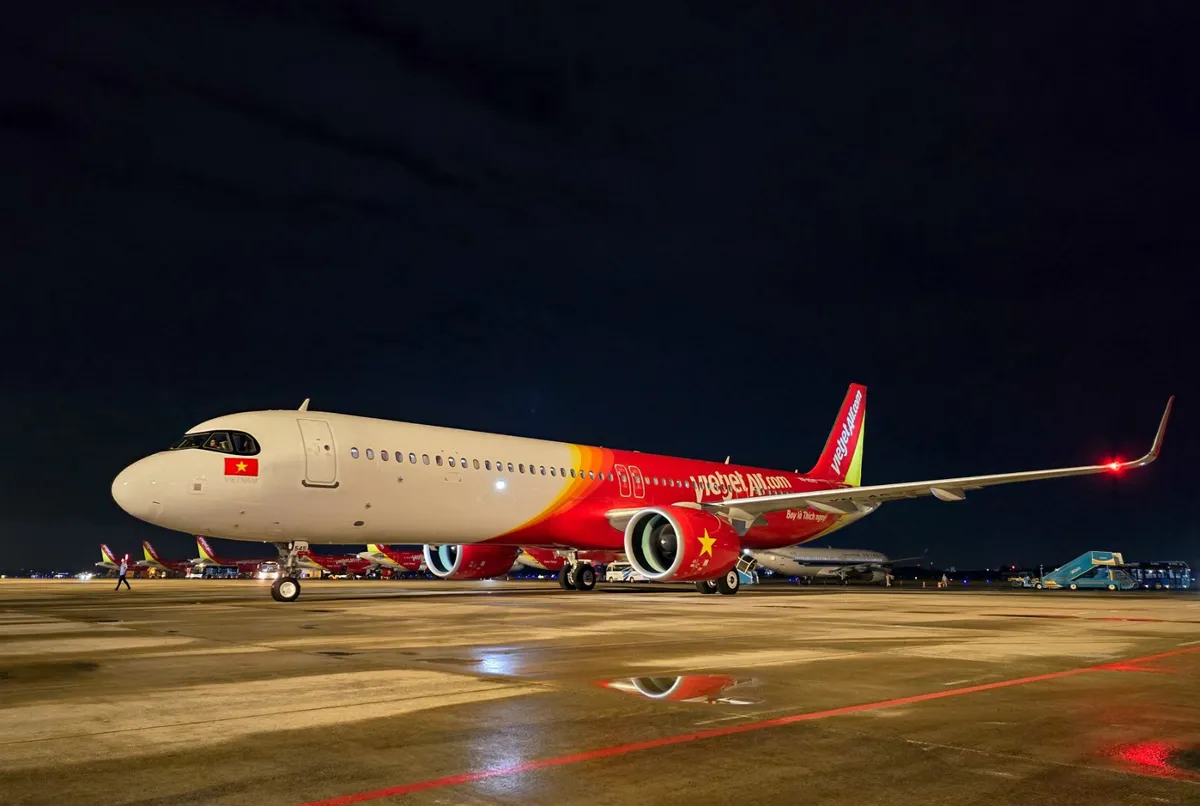 Vietjet tiếp tục nhận t&agrave;u bay mới những th&aacute;ng cuối năm 2024, mở rộng đội t&agrave;u bay hiện đại - Ảnh 1.