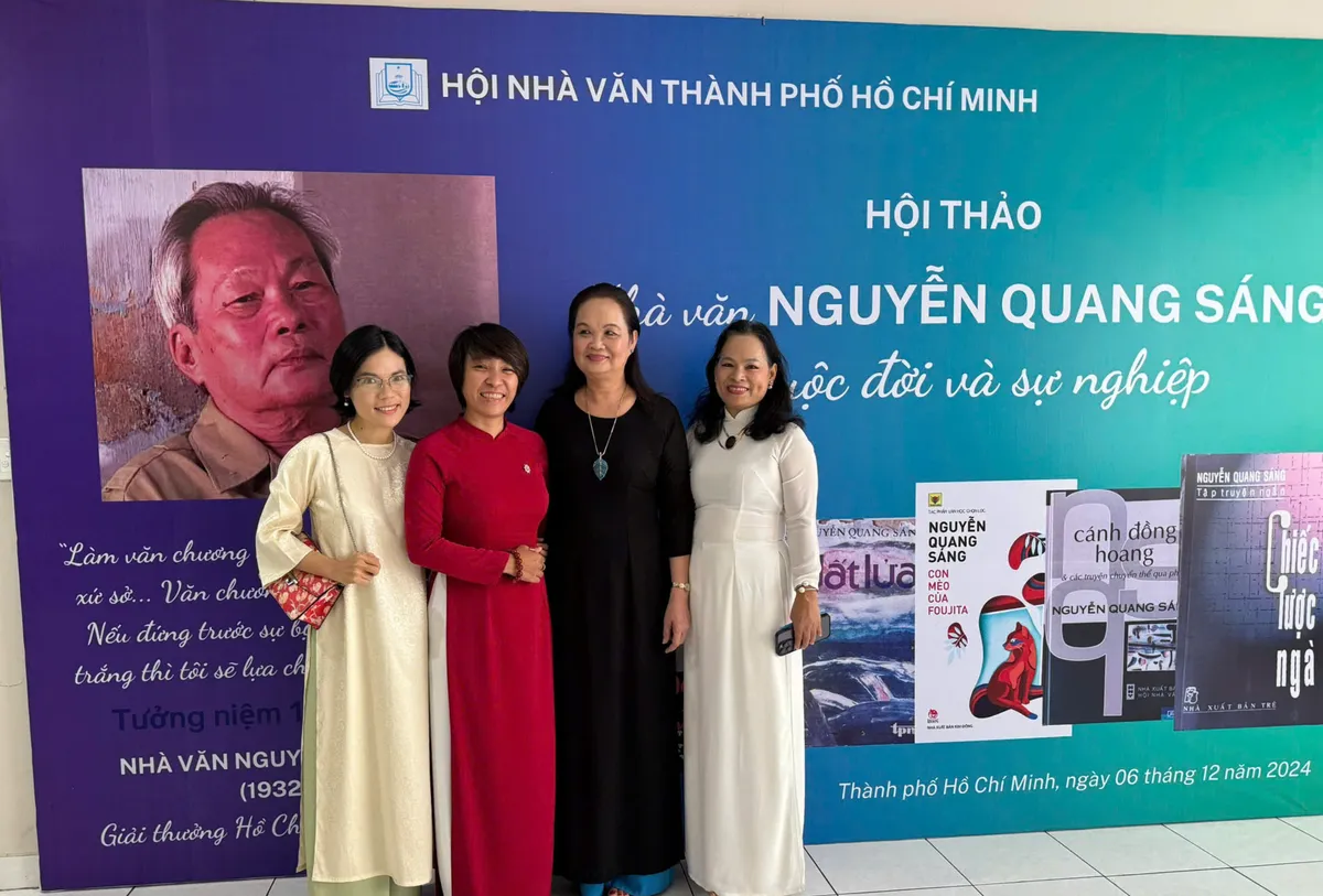 Nhìn lại những dấu ấn cuộc đời và sự nghiệp của nhà văn Nguyễn Quang Sáng - Ảnh 2.