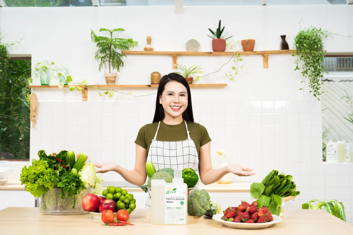 Life Green - Thương hiệu Việt ti&ecirc;n phong trong lĩnh vực nước rửa rau củ quả - Ảnh 1.