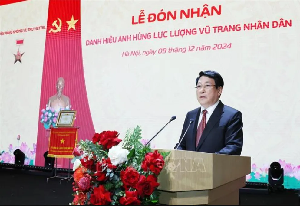 Viện H&agrave;ng kh&ocirc;ng Vũ trụ Viettel đ&oacute;n nhận danh hiệu Anh h&ugrave;ng Lực lượng vũ trang nh&acirc;n d&acirc;n - Ảnh 3.