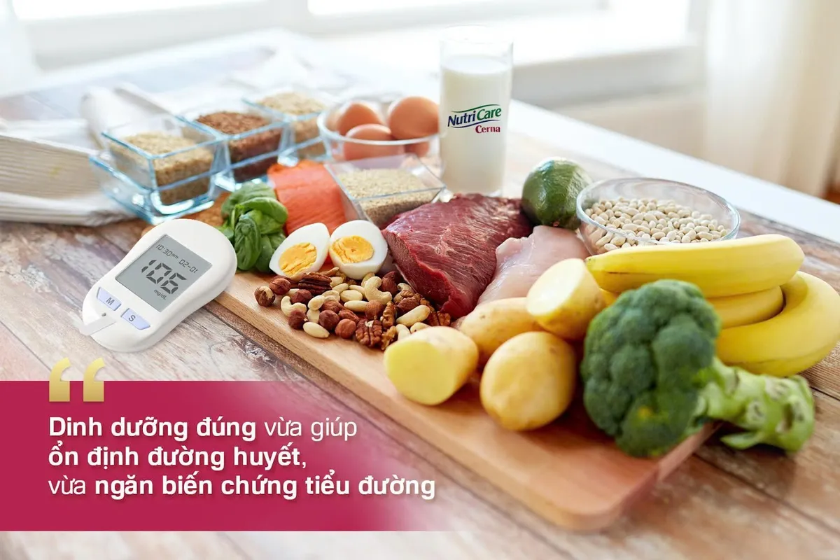 Nutricare Cerna – Dinh dưỡng Y học chuyên biệt giúp ổn định đường huyết, ngăn biến chứng tiểu đường - Ảnh 2.
