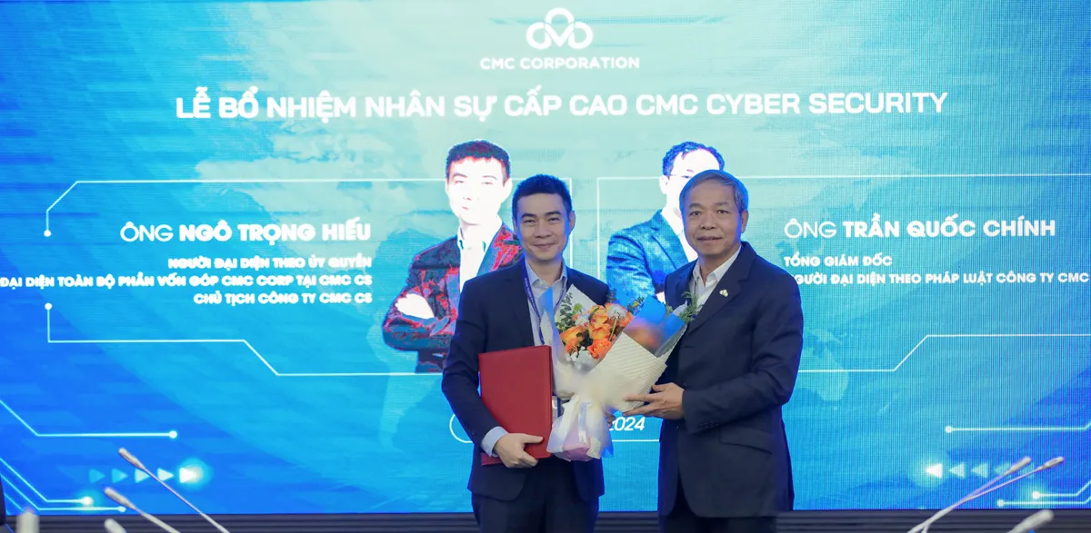 CMC Cyber Security bổ nhiệm c&aacute;c vị tr&iacute; l&atilde;nh đạo cấp cao mới - Ảnh 1.