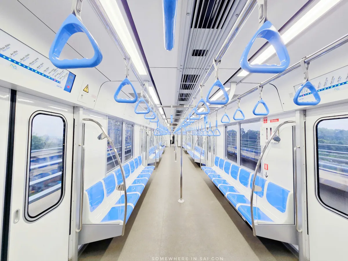 Khám phá bên trong các nhà ga thuộc tuyến Metro số 1 - Ảnh 6.