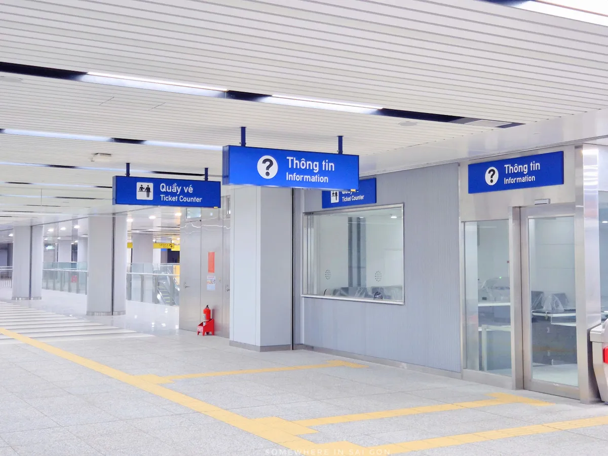 Khám phá bên trong các nhà ga thuộc tuyến Metro số 1 - Ảnh 5.