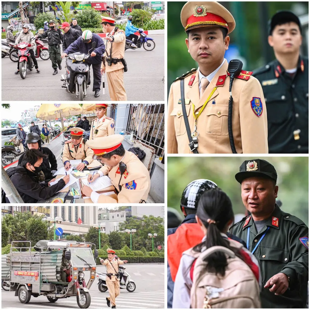 Hà Nội: Ra quân triển khai cao điểm bảo đảm trật tự, an toàn giao thông - Ảnh 6.