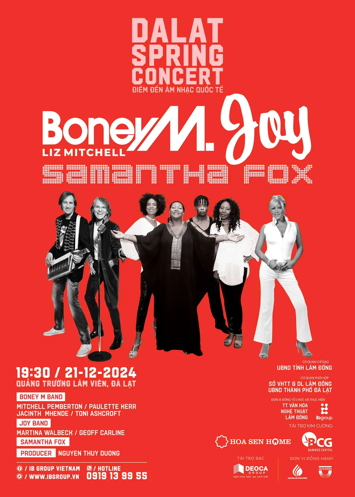 Huyền thoại Disco Boney M đưa không khí Giáng sinh tới “Dalat Spring Concert” - Ảnh 4.