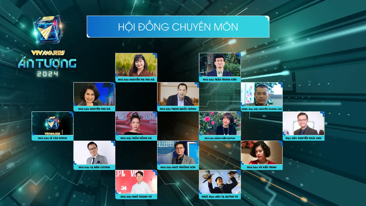 VTV Awards 2024 hé lộ Hội đồng chuyên môn - những người quyết định 50% số điểm vòng bình chọn 1 - Ảnh 1.