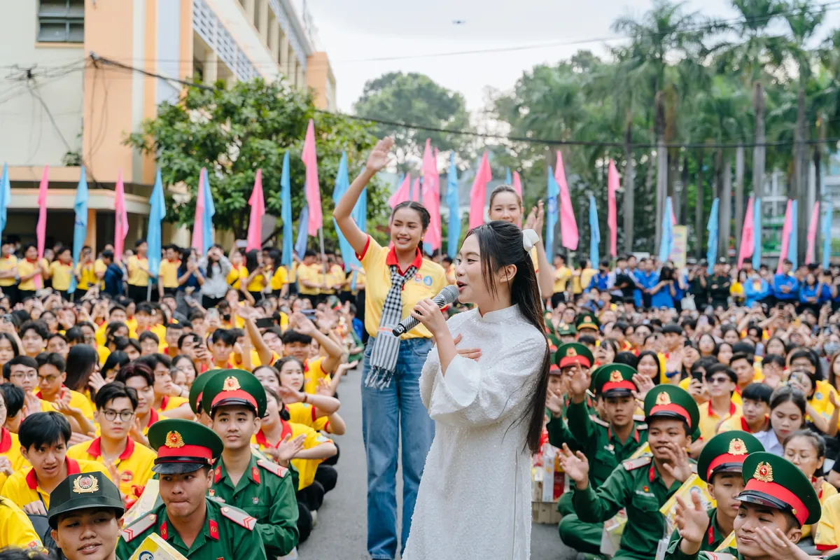 Phương Mỹ Chi trở thành đại sứ chiến dịch Xuân tình nguyện 2025 - Ảnh 3.