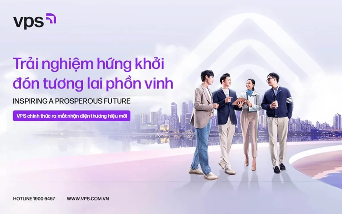 Chứng khoán VPS ra mắt nhận diện thương hiệu mới - Ảnh 1.