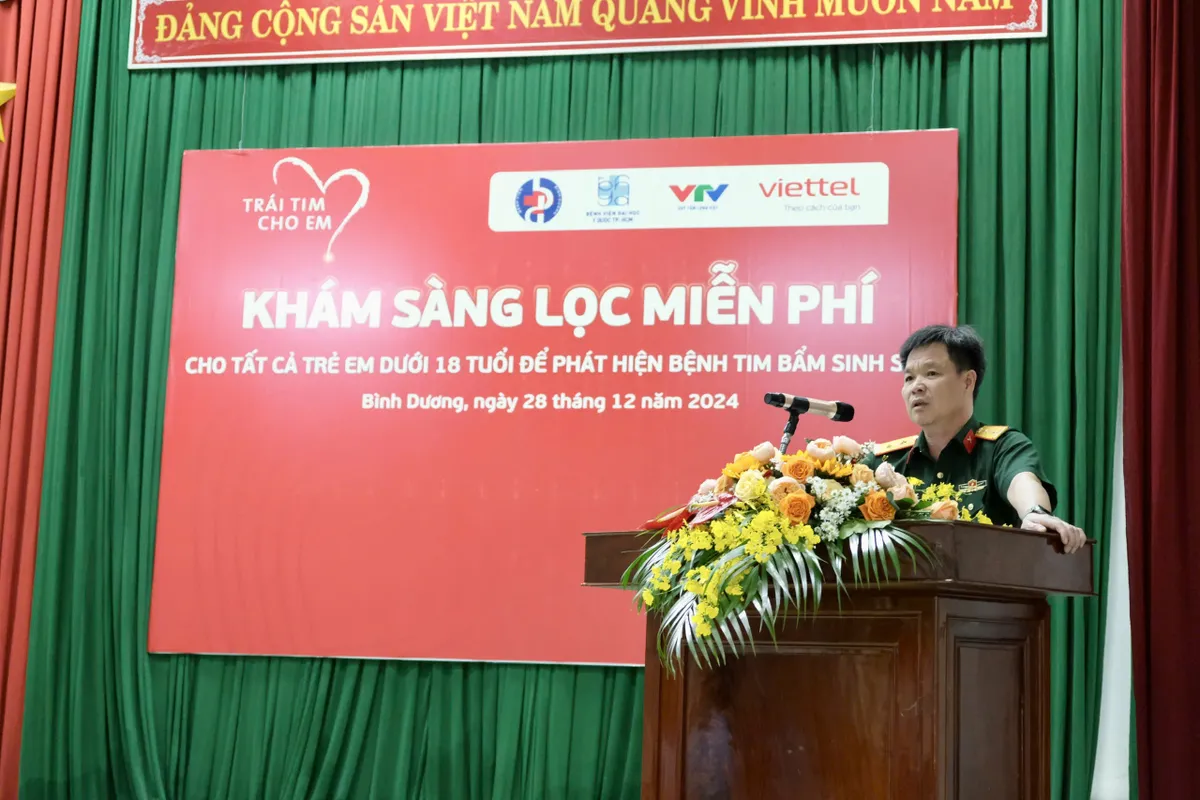 Khám sàng lọc bệnh tim bẩm sinh miễn phí cho trẻ em tại tỉnh Bình Dương - Ảnh 4.