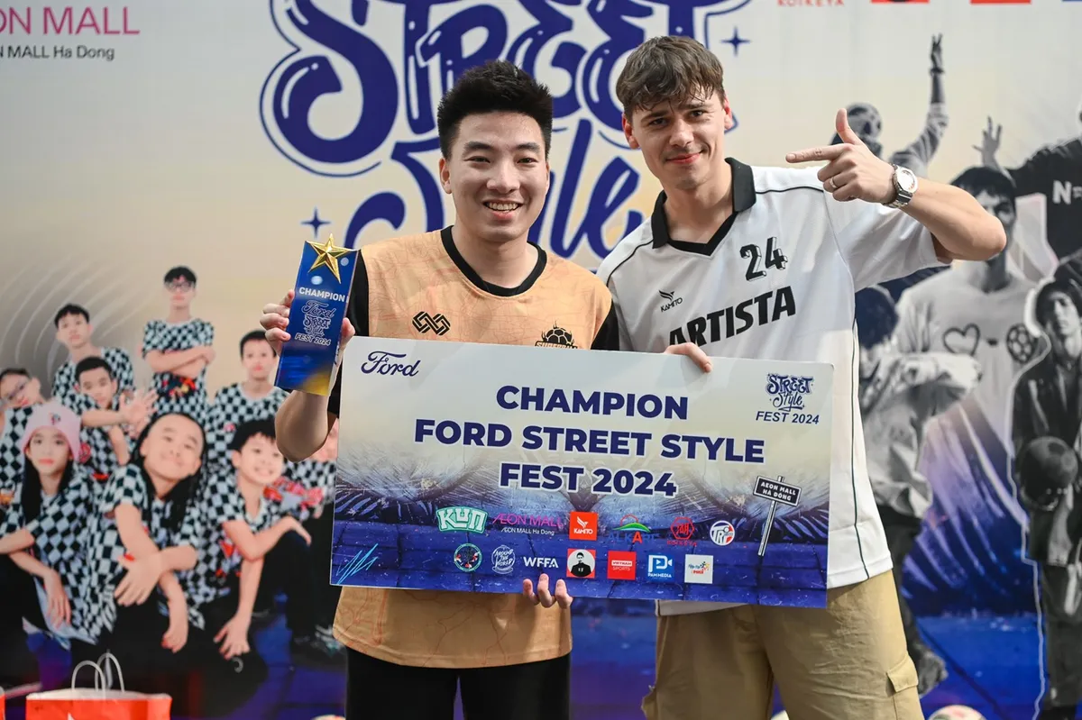 FORD Street Style Fest 2024 khép lại thành công, khẳng định vị thế bóng đá nghệ thuật Việt Nam trên thế giới - Ảnh 2.