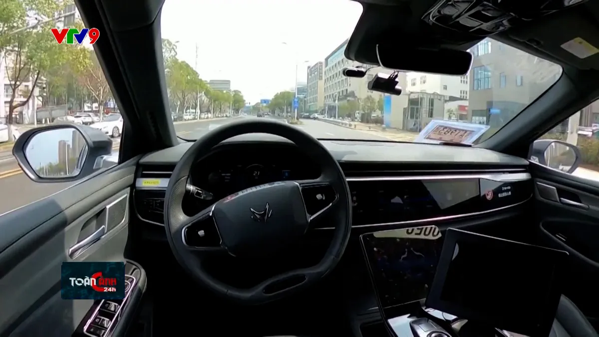Taxi không người lái ở Trung Quốc Taxi không người lái ở Trung Quốc