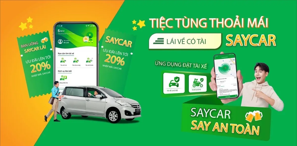 SayCar - Giải pháp tài xế lái hộ an toàn và tiện lợi - Ảnh 1.