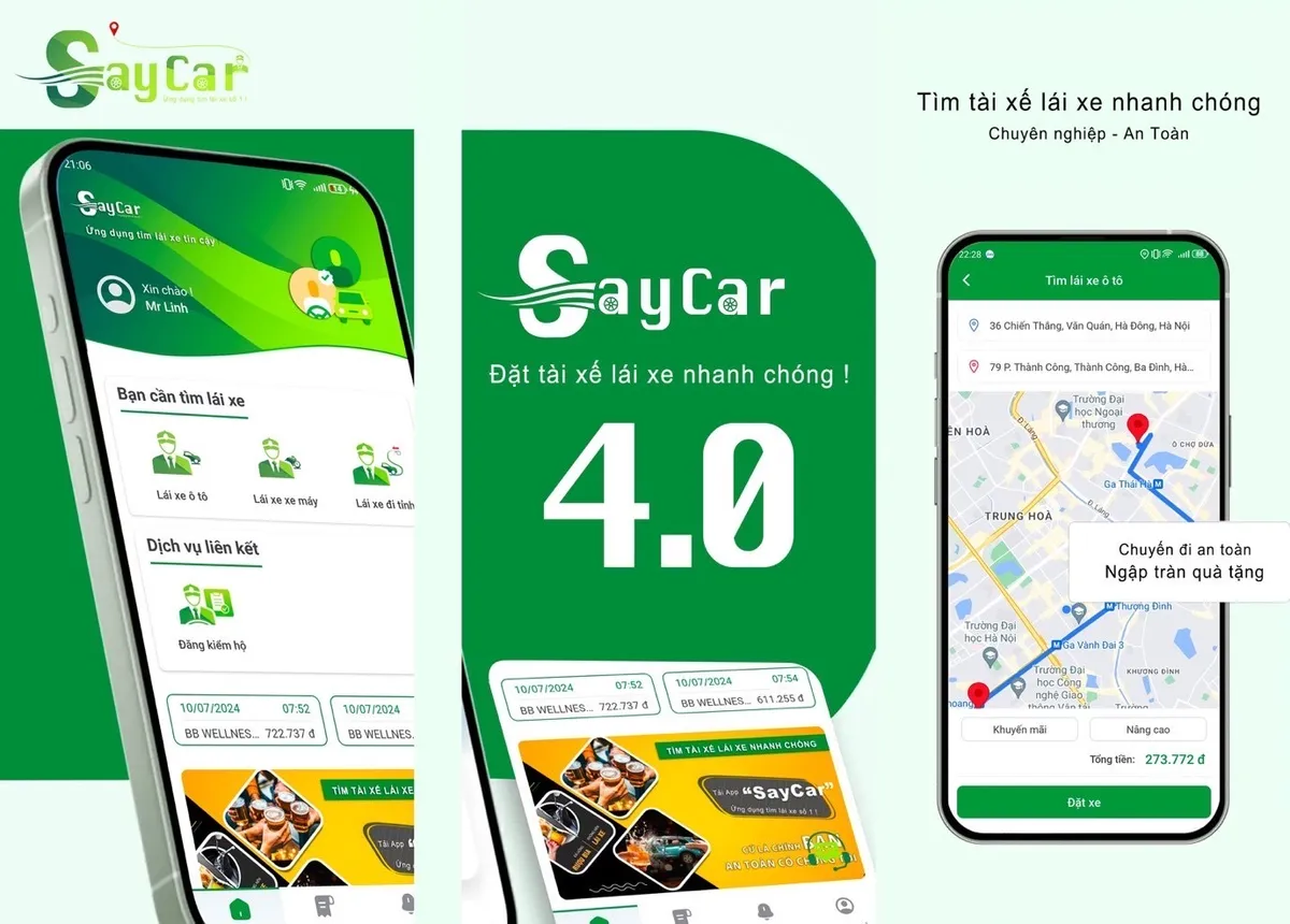 SayCar - Giải pháp tài xế lái hộ an toàn và tiện lợi - Ảnh 2.