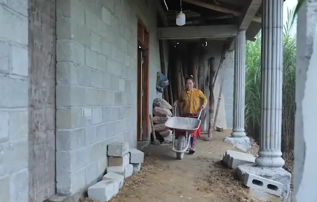 Gấp rút xoá nhà tạm, nhà dột nát để bà con vùng cao đón Tết - Ảnh 2.