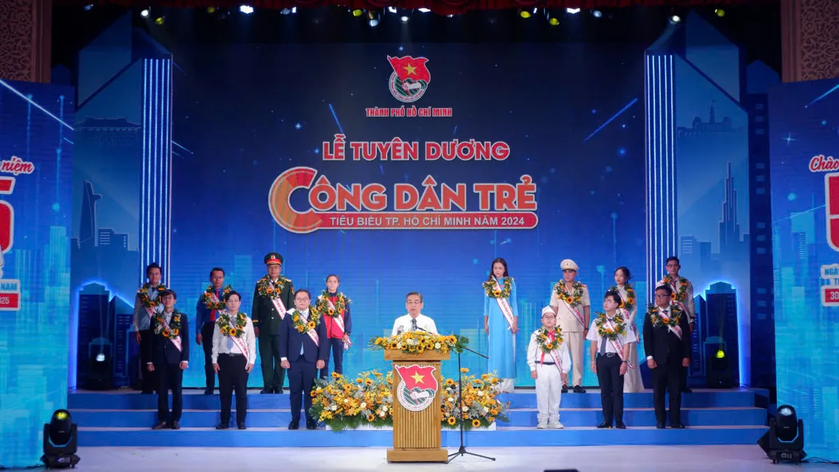 TP Hồ Chí Minh tuyên dương công dân trẻ tiêu biểu năm 2024 - Ảnh 1.