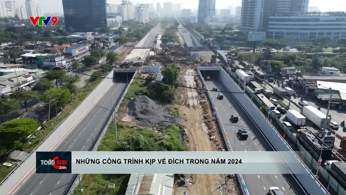 Những công trình kịp về đích năm 2024