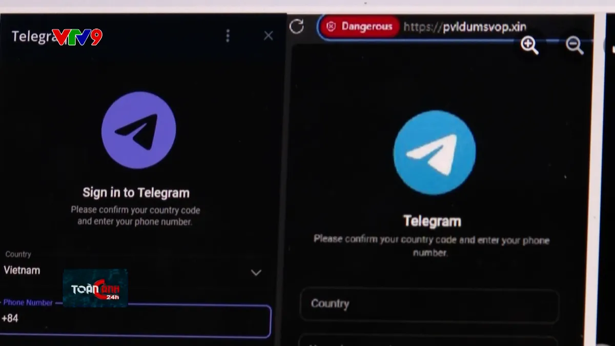 Cảnh báo chiêu thức đánh cắp dữ liệu với người dùng Telegram