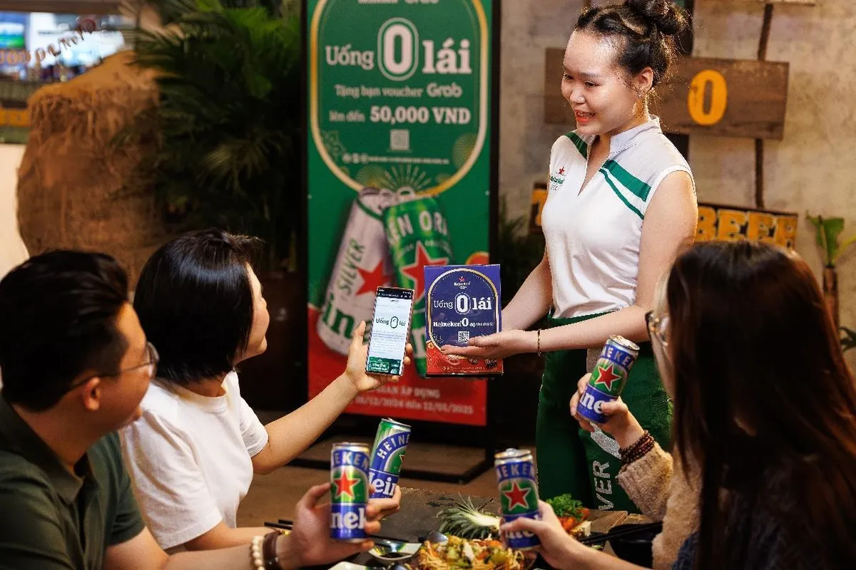 HEINEKEN Việt Nam triển khai chương trình “Uống 0 Lái” trước thềm năm mới - Ảnh 1.