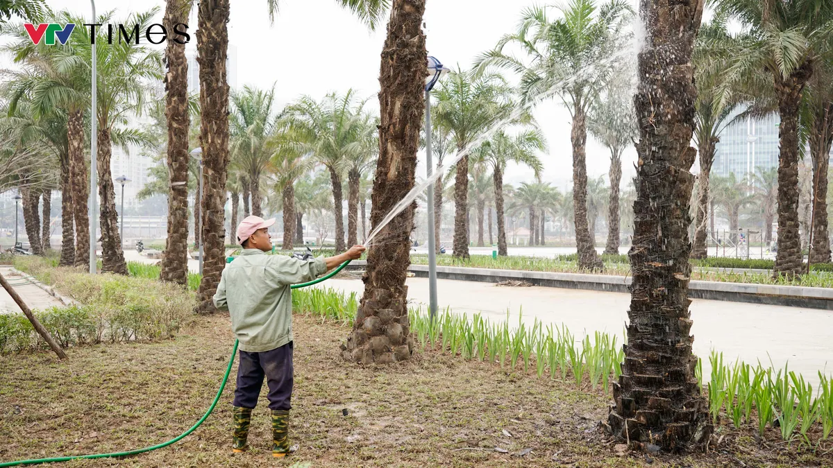 Cận cảnh dự án công viên hồ Phùng Khoang (Hà Nội) chuẩn bị đi vào hoạt động - Ảnh 8.