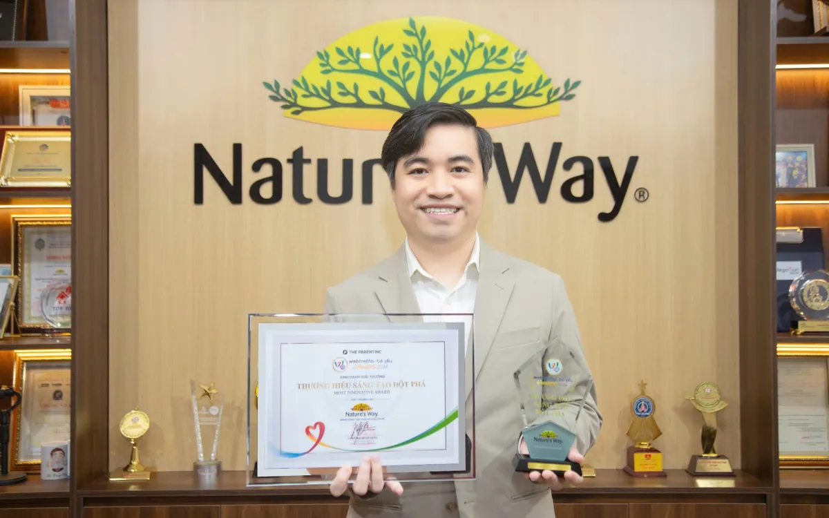 Nature’s Way đạt giải thưởng Thương hiệu sáng tạo đột phá của Webtretho & Be Yeu Awards 2024 - Ảnh 2.