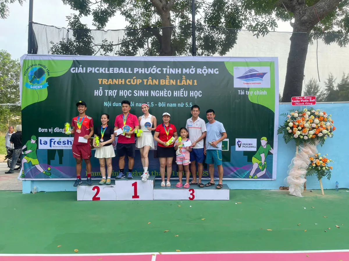 Bà Rịa - Vũng Tàu: Giải Pickleball gây quỹ cho học sinh nghèo hiếu học - Ảnh 4.