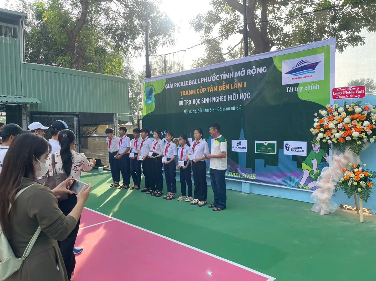 Bà Rịa - Vũng Tàu: Giải Pickleball gây quỹ cho học sinh nghèo hiếu học - Ảnh 5.