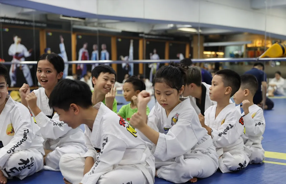 Taekwondo – Môn võ thuật giúp trẻ phát triển thể chất và tinh thần - Ảnh 8.