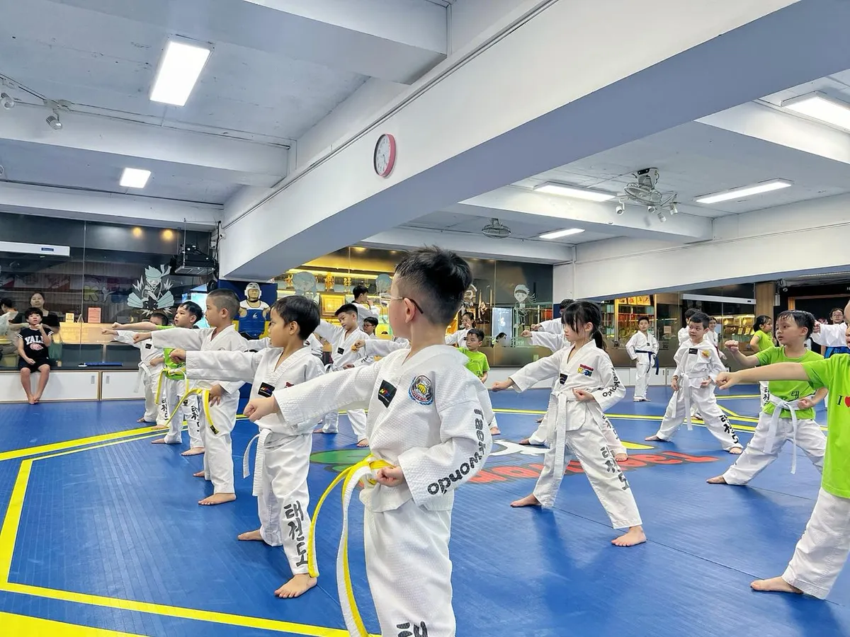 Taekwondo – Môn võ thuật giúp trẻ phát triển thể chất và tinh thần - Ảnh 4.