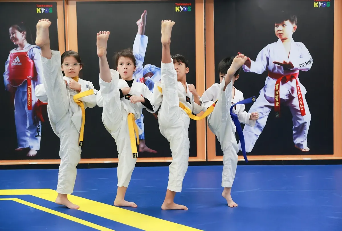 Taekwondo – Môn võ thuật giúp trẻ phát triển thể chất và tinh thần - Ảnh 7.