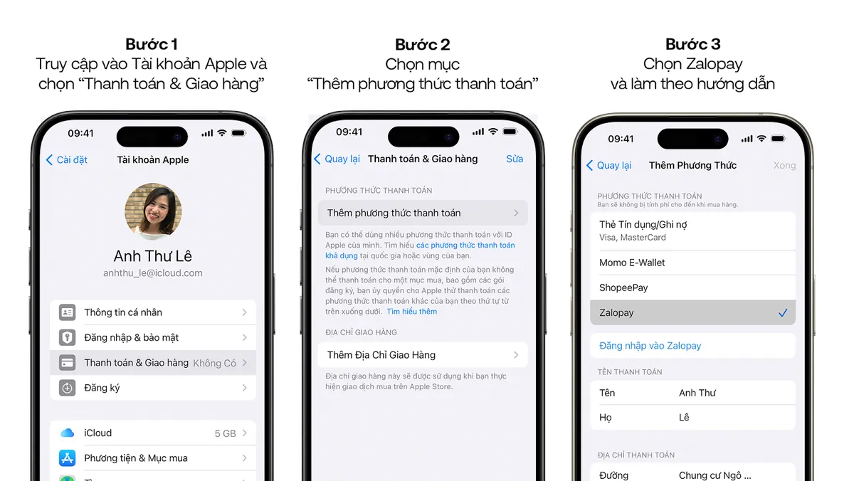 Zalopay trở thành đối tác thanh toán của Apple tại Việt Nam - Ảnh 1.