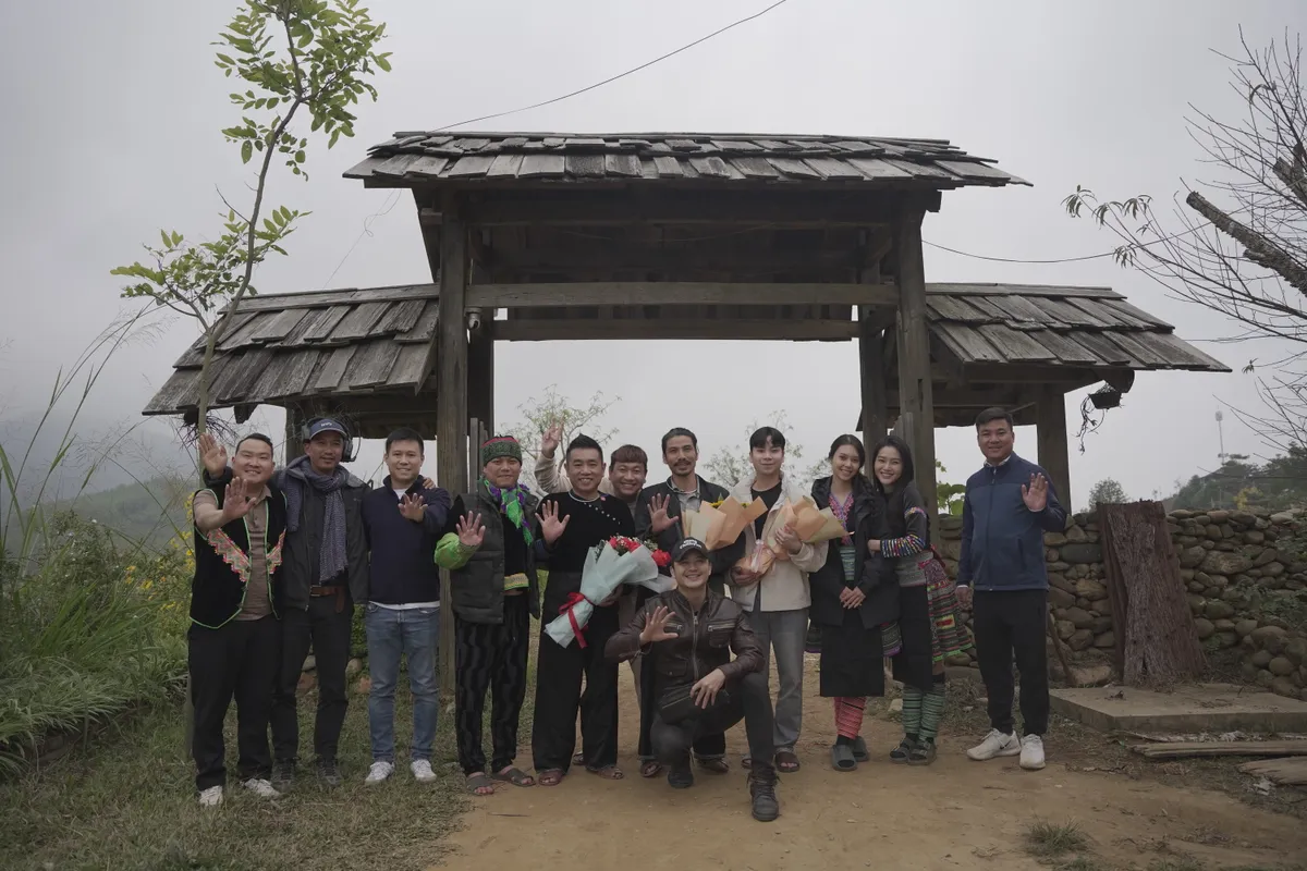 Ê-kíp Hẹn ước ngày xuân của VTV5 quay phim trong giá rét Tây Bắc - Ảnh 5.