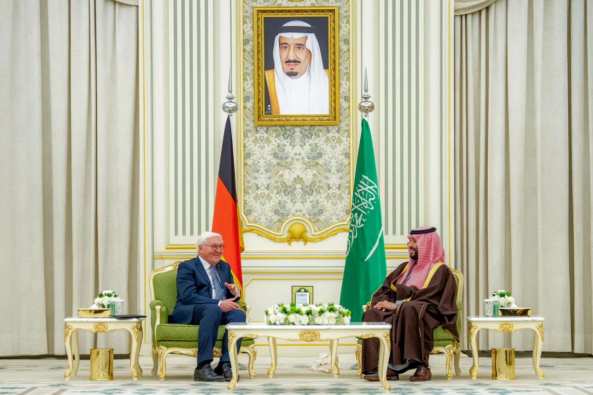 Tổng thống Đức thăm Saudi Arabia lần đầu tiên kể từ năm 1929 - Ảnh 1.