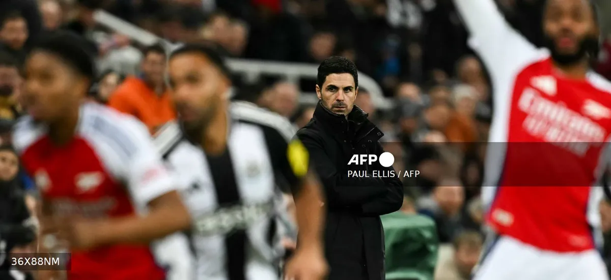 HLV Mikel Arteta thừa nhận Newcastle United là đội thi đấu tốt hơn - Ảnh 1.