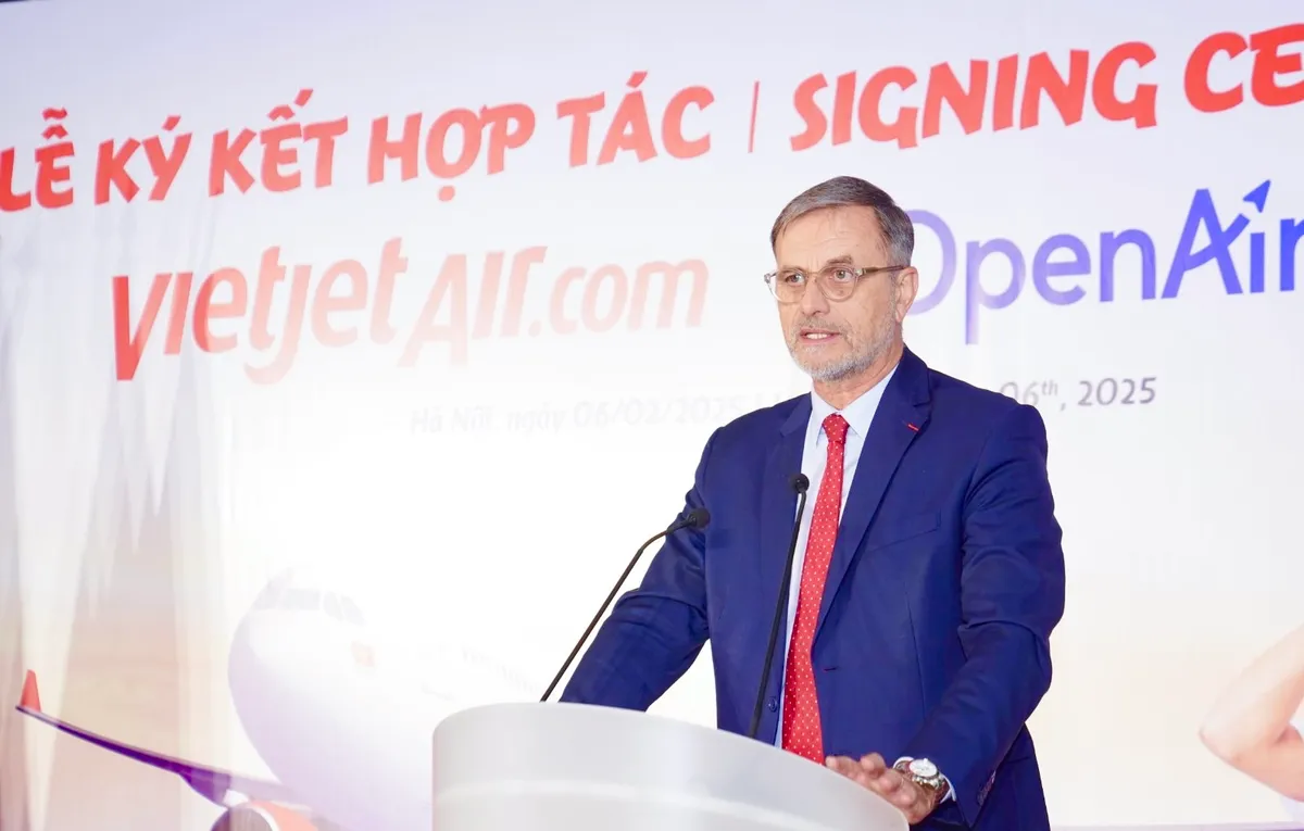 Vietjet ký kết hợp tác ứng dụng công nghệ giảm phát thải CO2 - Ảnh 1. Vietjet ký kết hợp tác ứng dụng công nghệ giảm phát thải CO2 - Ảnh 1.