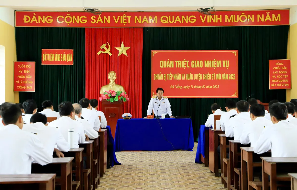 Vùng 3 Hải quân: Sẵn sàng tiếp nhận và huấn luyện chiến sĩ mới năm 2025 - Ảnh 3.