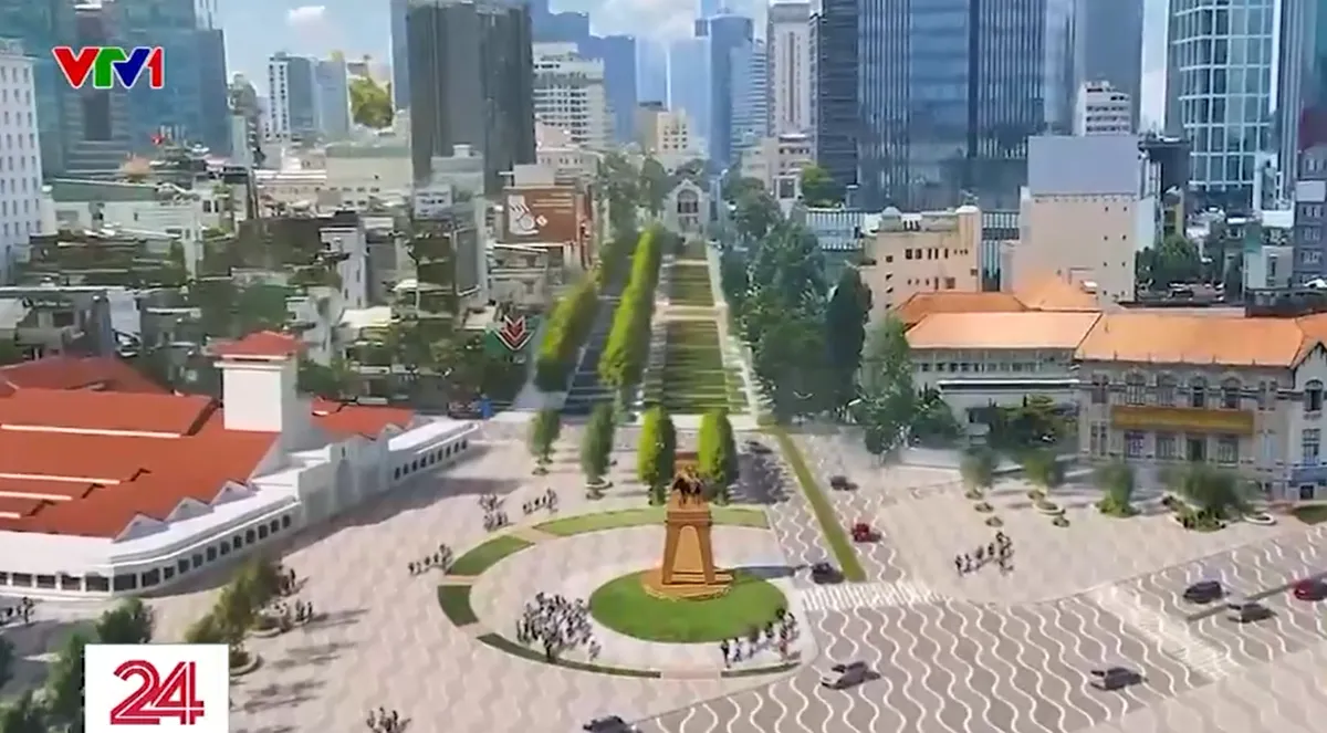 TP Hồ Chí Minh sắp có quảng trường xanh rộng hơn 45.000 m2 giữa trung tâm - Ảnh 1.