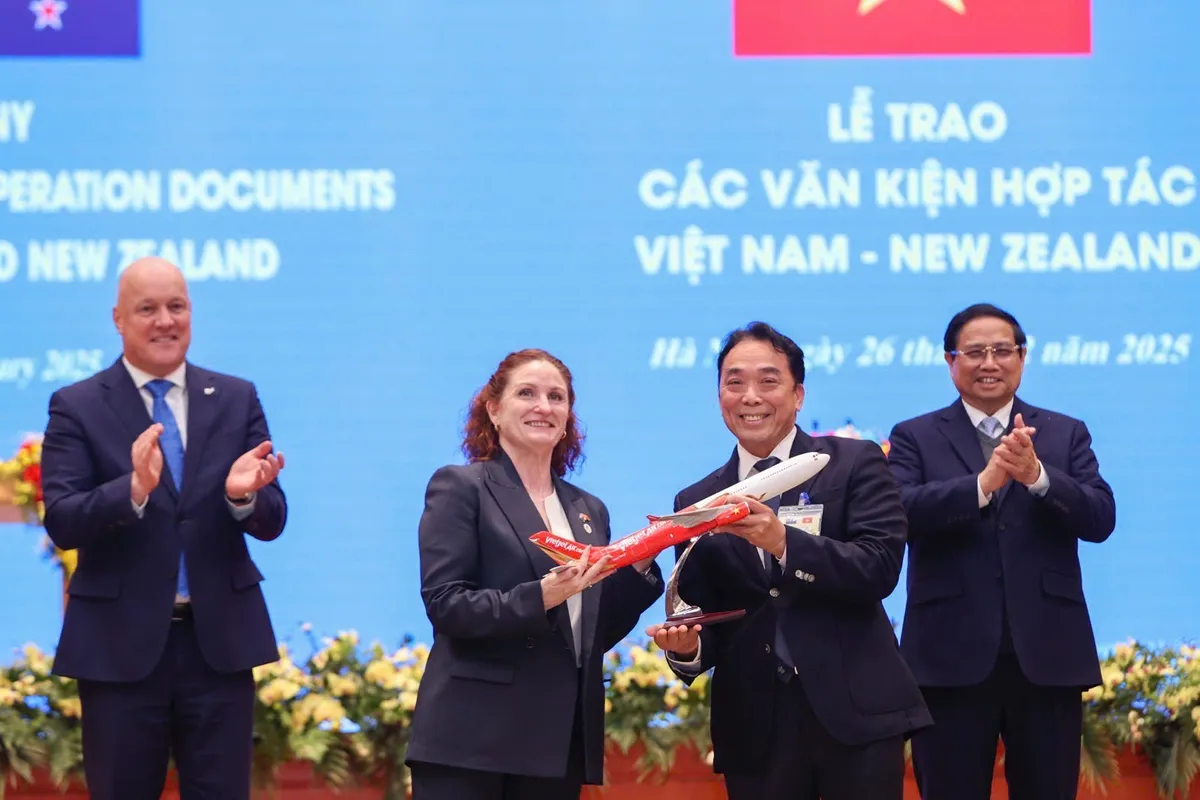 Thủ tướng New Zealand thăm Học viện Hàng không Vietjet - Ảnh 12.