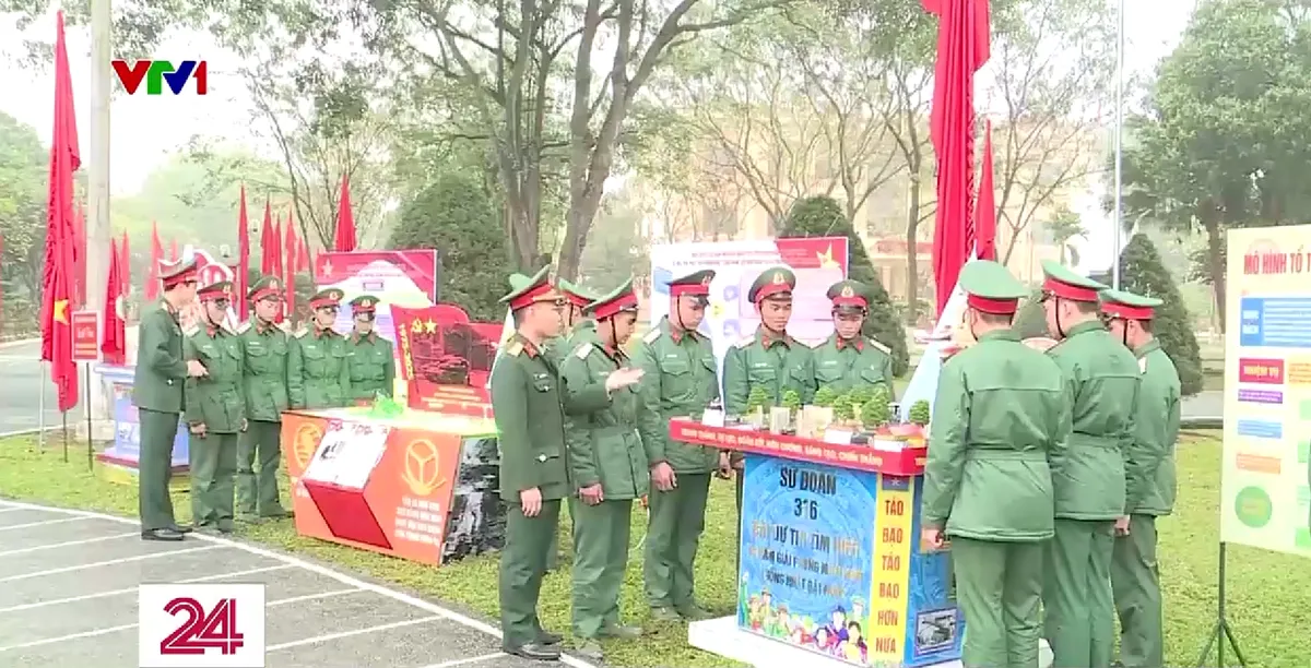 Khí thế ngày ra quân huấn luyện đầu năm - Ảnh 2.