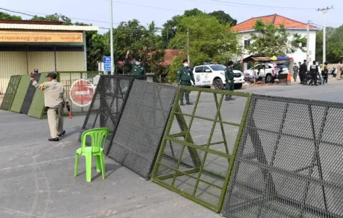 Thái Lan nghiên cứu xây tường tại biên giới giáp Campuchia - Ảnh 1.