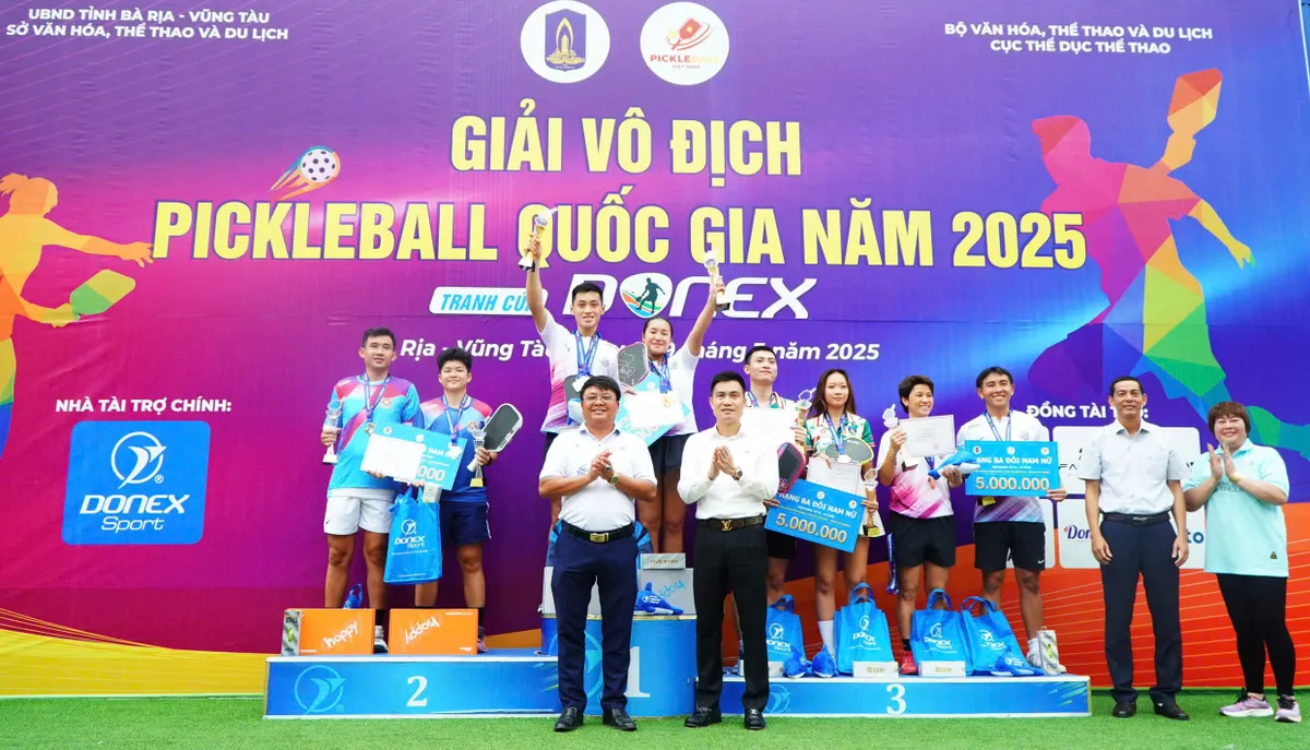 Giải vô địch pickleball Quốc gia 2025 - tranh cúp Donex: Khép lại một mùa giải sôi động - Ảnh 5.