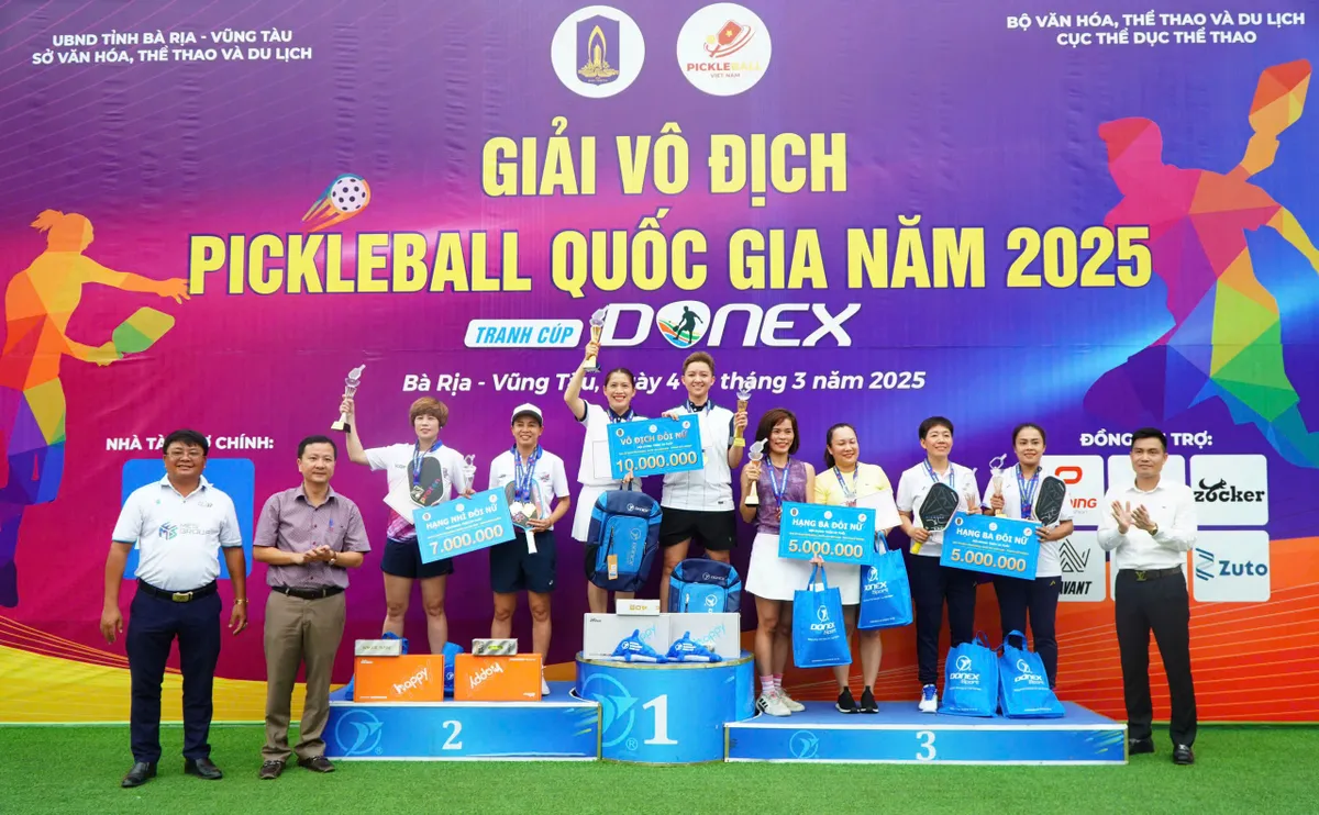 Giải vô địch pickleball Quốc gia 2025 - tranh cúp Donex: Khép lại một mùa giải sôi động - Ảnh 7.