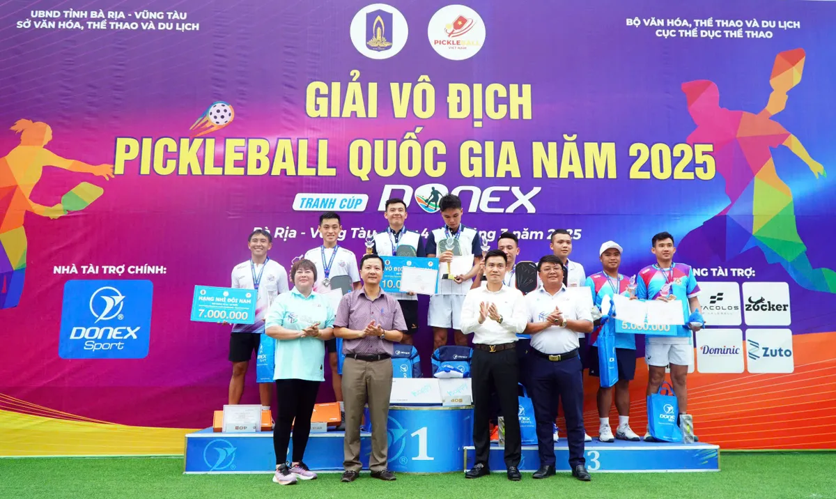 Giải vô địch pickleball Quốc gia 2025 - tranh cúp Donex: Khép lại một mùa giải sôi động - Ảnh 4.