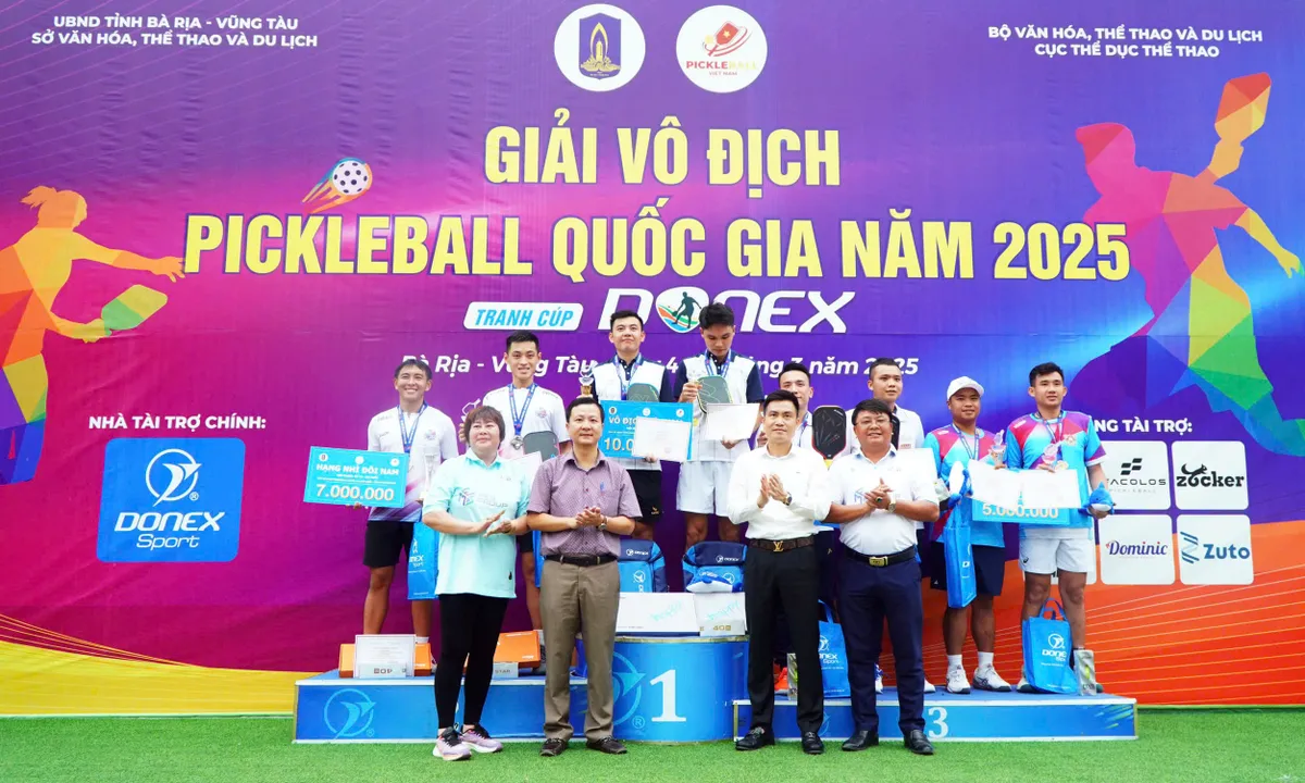 Giải vô địch pickleball Quốc gia 2025 - tranh cúp Donex: Khép lại một mùa giải sôi động - Ảnh 6.